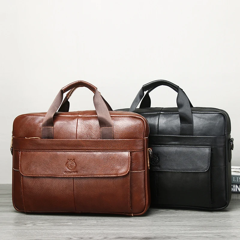 Premium business bag with protected laptop compartment for professional security