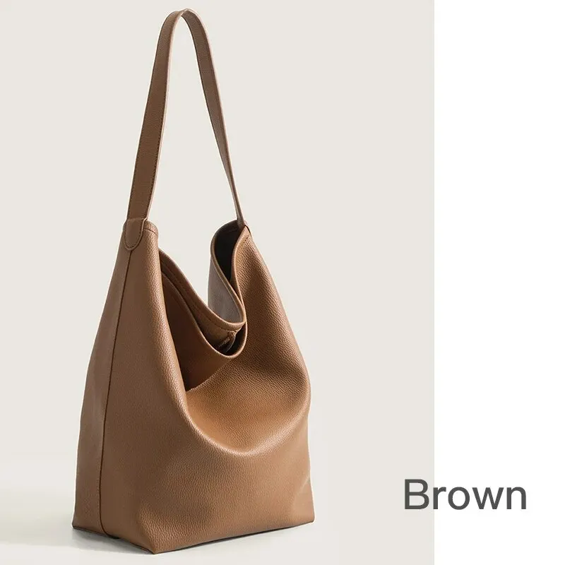 Canvas messenger bag with leather trim showing versatile design