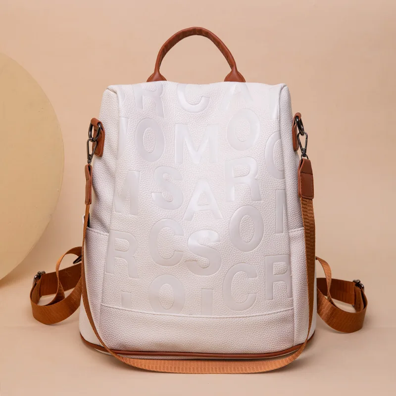 Convertible vegan leather crossbody for versatile professional use