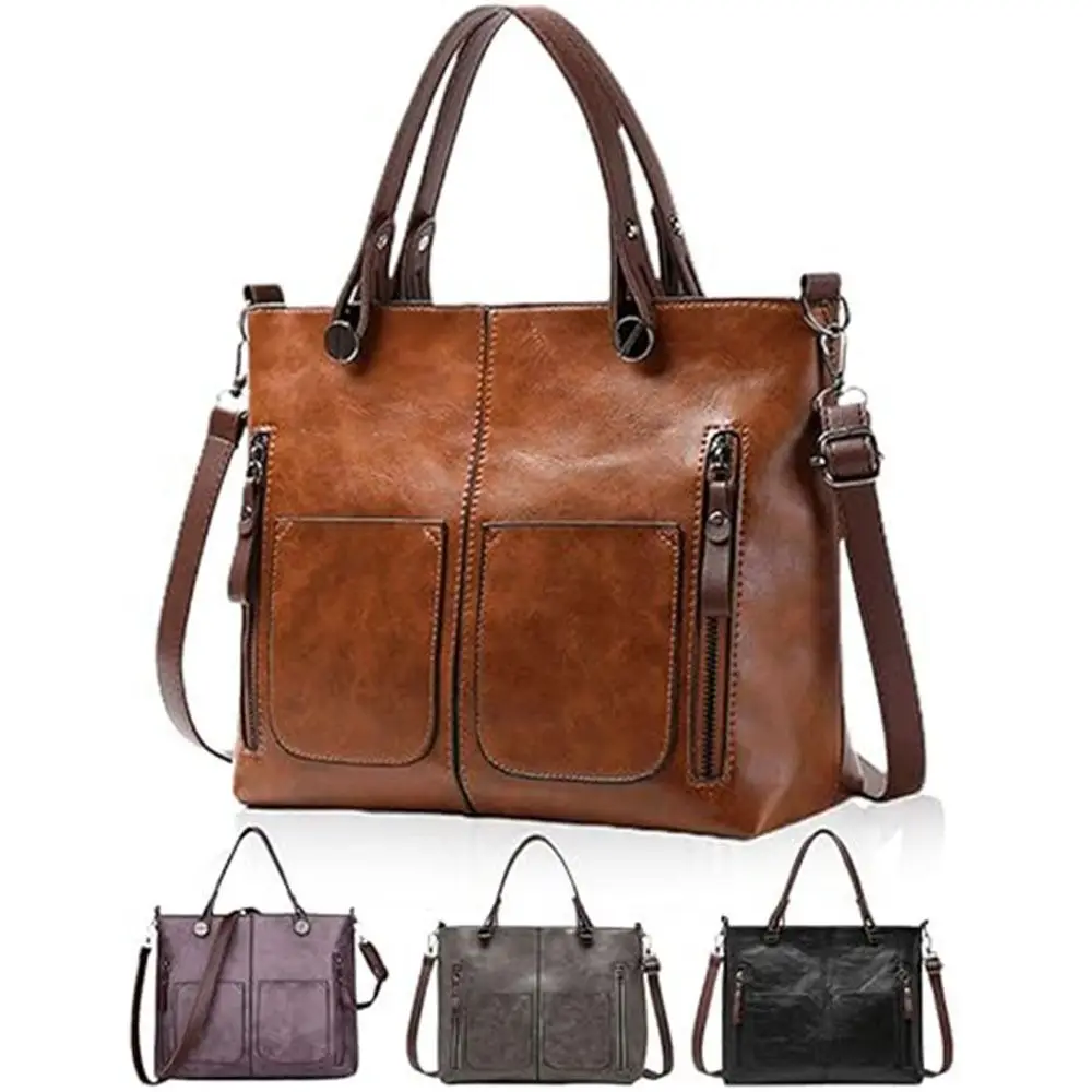 Leather Work Totes